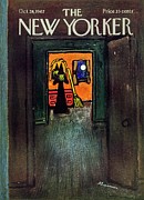 New Yorker October 28th 1967 Painting by Abe Birnbaum