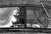 Nobody's Truck Windshield Photograph by Fred Denner