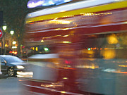 Paris Bus Pont au Change  Or One Half Step Away From the Hereafter Photograph by Joe Schofield