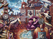 Philadelphia - Theater of Life Mural Photograph by Richard Reeve