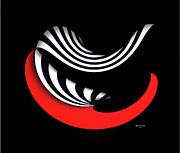 Red II Digital Art by Rafael Salazar