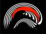 Red Digital Art by Rafael Salazar