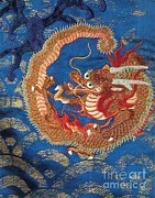 Ryujin, Japanese Dragon God Of The Sea Wood Print by Photo