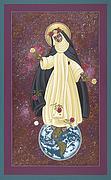 Santa Rosa Patroness of the Americas 166 Painting by William Hart McNichols