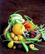 Seasonal Fruit And Vegetables Photograph by Romulo Yanes
