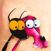 Side by Side Painting by Lucia Stewart