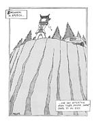 Somewhere In America Drawing by Jack Ziegler