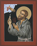 St. Benedict Joseph Labre 062 Painting by William Hart McNichols