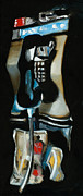 Abstract  Payphone Art Print Painting by Tommervik