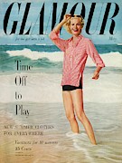 Sunny Harnett On The Cover Of Glamour Photograph by Leombruno-Bodi