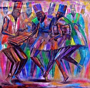 Sweet Rhythms Painting by Amakai
