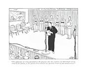 The Appearance Of Army Personnel On This Program Drawing by Carl Rose