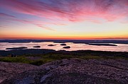 The Cadillac Mountain Sunrise Club Photograph by Jeff Sinon