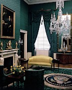 The Green Room In The White House Photograph by Haanel Cassidy