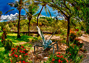Tropical Garden Painting by Omaste Witkowski