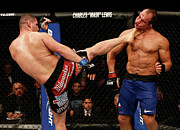 Ufc 155 Dos Santos V Velasquez 2 Poster by Josh Hedges/zuffa Llc