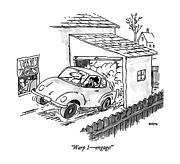 Warp 1 - Engage! Drawing by George Booth