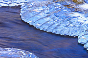Water And Ice 1 Photograph by Jeff Sinon