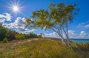 October Sunshine By The Lake Photograph by Owen Weber