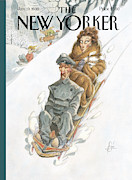 Through the Park James Painting by Peter de Seve