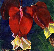 Abutilon Painting by Raette Meredith