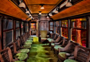 Luxury Vintage Trolley Digital Art by Susan Candelario