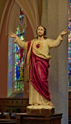Sacred Heart of Jesus II Digital Art by Susan Candelario