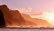 Sunset on Kauai Photograph by Steven Heap