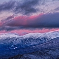 Mount Washington Summit In The Alpenglow