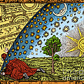 Where Heaven And Earth Meet 1888 Flammarion Engraving
