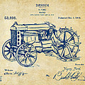 1919 Henry Ford Tractor Patent Vintage