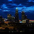 Charlotte North Carolina panoramic image Photograph by Flees Photos