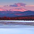 Evening Light On The Presidential Range. Photograph by Jeff Sinon