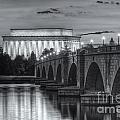 Lincoln Memorial and Arlington Memorial Bridge at Dawn II