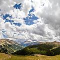 Panorama atop Independence Pass Photograph by Jeff Stoddart