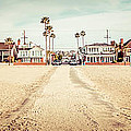 Retro Newport Beach Panorama at 11th Street and Balboa Photograph by Paul Velgos