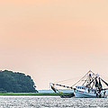 Shrimp Boat on the Edisto River - Fishing Boat Photograph Photograph by Duane Miller