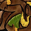 Tommervik Abstract Hula Girl Art Print