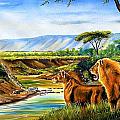 Wonder of the Great Migration Painting by Chagwi