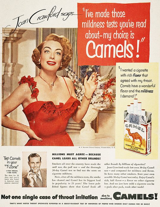 vintage camel cigarette Camel Cigarette Ad, 1951 Jigsaw Puzzle