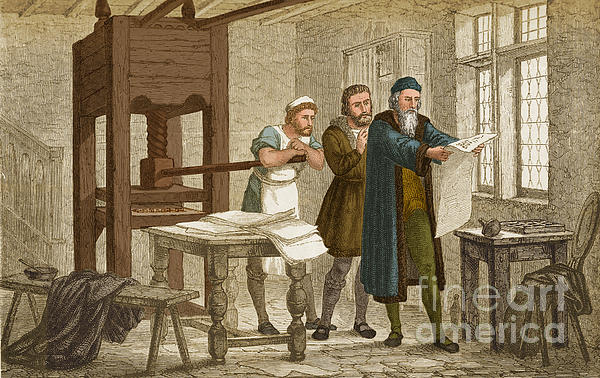 Johannes Gutenberg Jigsaw Puzzle by Science Source - Science