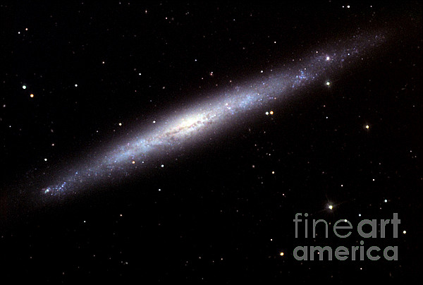 Silver Needle Galaxy, Ngc 4244 Jigsaw Puzzle by Noao/aura/nsf