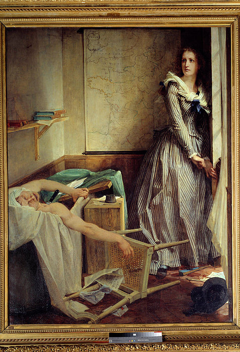 French Revolution: 'charlotte Corday At The Time Of The