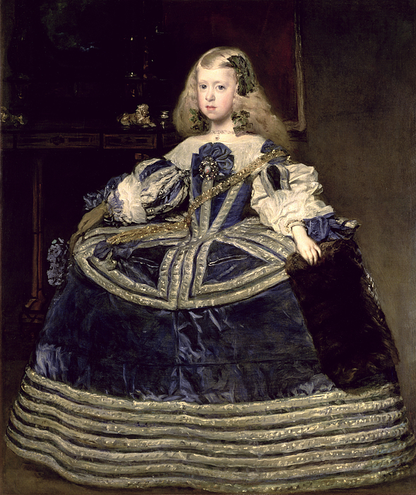 Infanta Margarita Teresa In A Blue Dress, 1659 Spiral Notebook by Diego  Rodriguez De Silva Y Velazquez - Bridgeman Prints