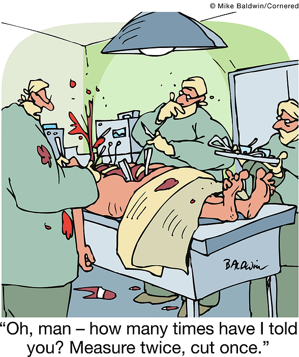 Oh, Man - How Many Times Have I Told You Measure Twice, Cut Jigsaw ...