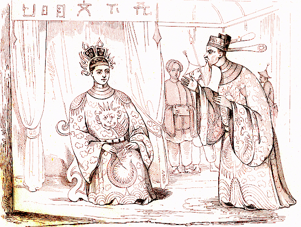 Rulers Of Cochinchina And Cambodia Greeting Card by Collection Abecasis ...