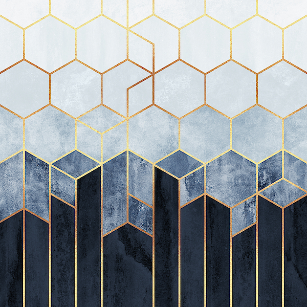 Hexagon Patterns Art for Sale