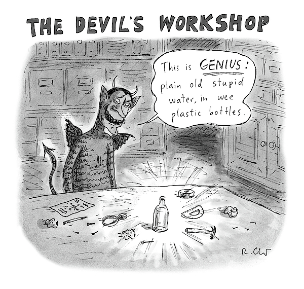 The Devils Workshop Greeting Card by Roz Chast