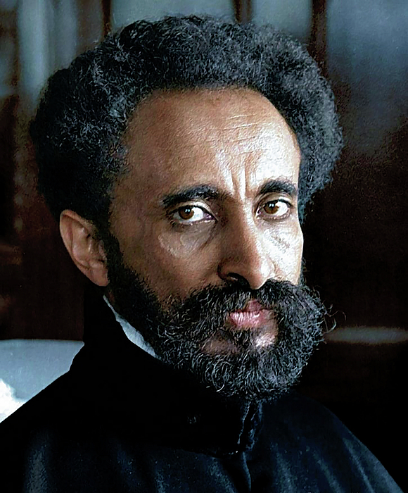 コレクション HIM EMPEROR SELASSIE Emperor Haile Selassie Print- 16