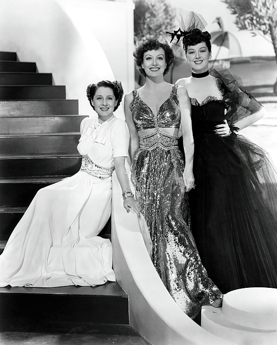 NORMA SHEARER, ROSALIND RUSSELL and JOAN CRAWFORD in THE WOMEN -1939 ...